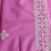 Light Pink 3 Piece Unstitched | গুজরাটি এমব্রয়ডারি থ্রি পিস