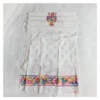 White Cotton 3 Piece Unstitched | সাদা এমব্রয়ডারি থ্রি পিস