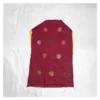 Maroon Cotton 2 Piece Unstitched | ফিরোজা এমব্রয়ডারি থ্রি পিস