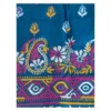 Teal Blue Cotton 3 Piece | টিল ব্লু এমব্রয়ডারি থ্রি পিস
