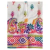 White Cotton 3 Piece Unstitched | সাদা এমব্রয়ডারি থ্রি পিস