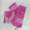 Light Pink 3 Piece Unstitched | গুজরাটি এমব্রয়ডারি থ্রি পিস