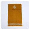 Mustard Yellow Cotton 3 Piece Unstitched | সরিষা এমব্রয়ডারি থ্রি পিস