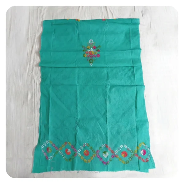 Firoza Cotton 3 Piece Unstitched | ফিরোজা এমব্রয়ডারি থ্রি পিস